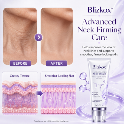 🧠👩‍🔬 Blizkox® All-Over Firming Cream for Face, Neck & Body – Helps Smooth, Firm & Brighten – Made in an ISO 22716-Certified Facility – 70% OFF + 🎁 Free Derma Roller