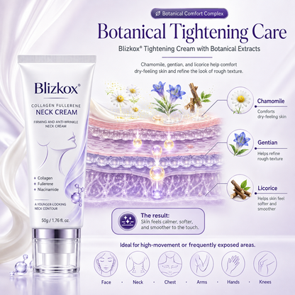 🧠👩‍🔬 Blizkox® All-Over Firming Cream for Face, Neck & Body – Helps Smooth, Firm & Brighten – Made in an ISO 22716-Certified Facility – 70% OFF + 🎁 Free Derma Roller